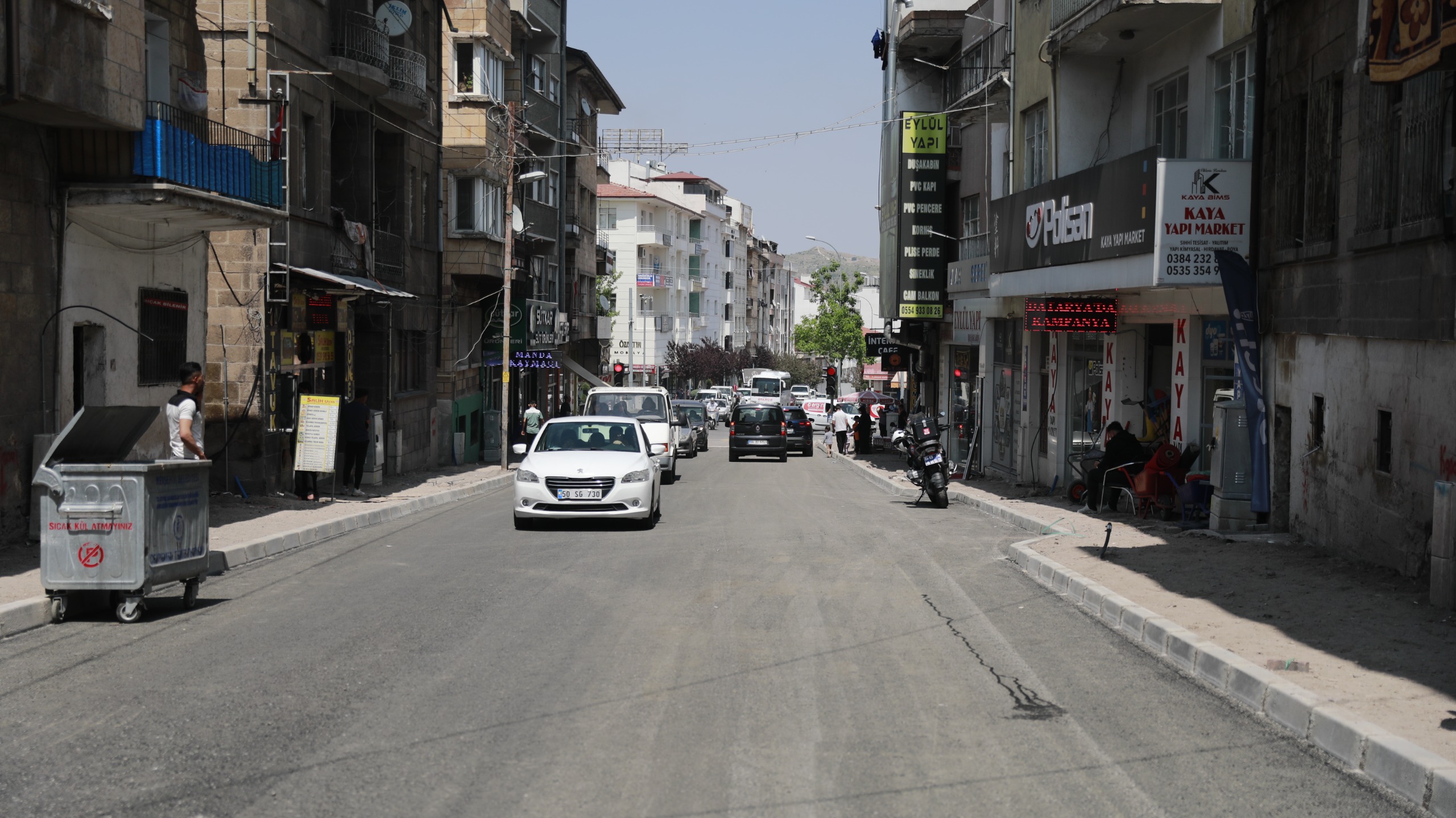 Nevşehir Osmanlı Caddesi Trafiğe Açıldı