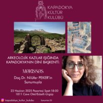 Doç. Dr. Nilüfer Peker’in sunumu ile @1811cavehotel ‘de