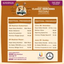 Ürgüp’te Klasiklerle Nostalji Rüzgârı Esecek: Classic Mercedes Festivali Başlıyor