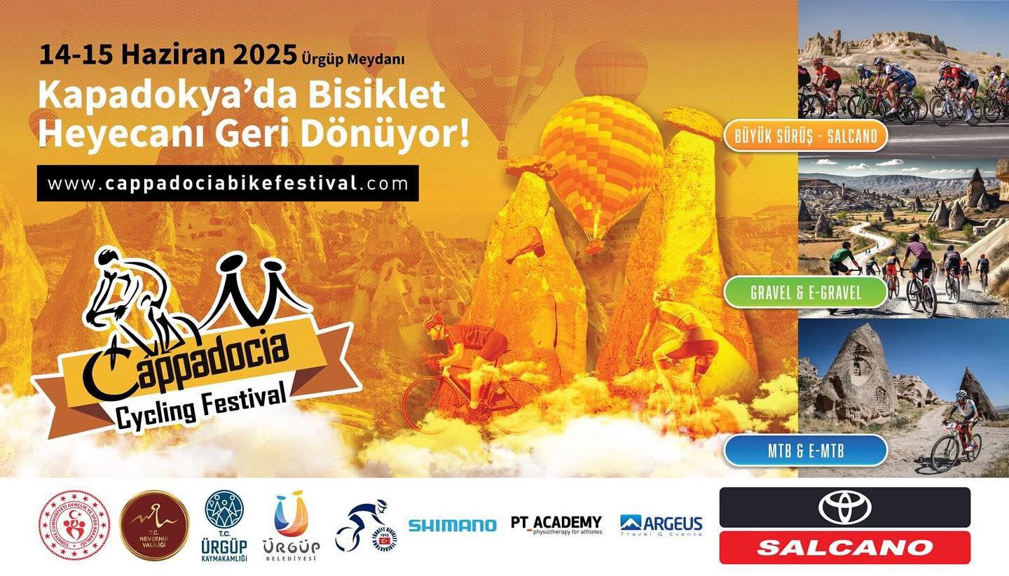 Kapadokya Bisiklet Festivali İçin Geri Sayım Başladı: Basın Toplantısı 13 Haziran’da Yapılacak