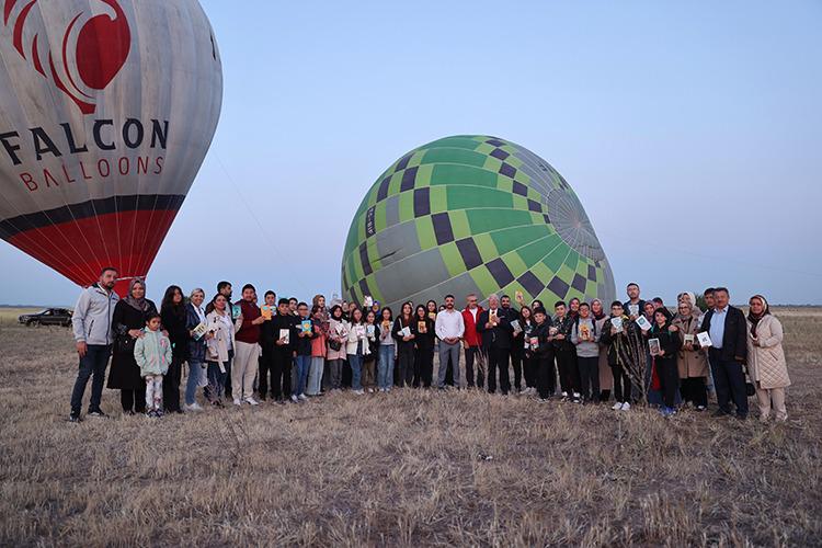 “TÜRKİYE YÜZYILI” VİZYONU DOĞRULTUSUNDA KAPADOKYA SEMALARINDA ‘KİTAPLARA GÖZ DEĞDİ’