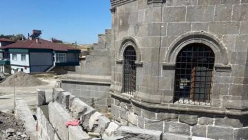 Nevşehir Çardak Köyündeki Tarihi Selçuklu Camii Aslına Uygun Şekilde Restore Ediliyor