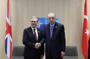 Cumhurbaşkanı Erdoğan, İngiltere Başbakanı Starmer’la görüştü