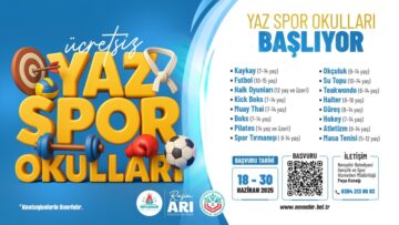 Nevşehir Belediyesi Yaz Spor Okullarımız Pazartesi Günü Açılıyor