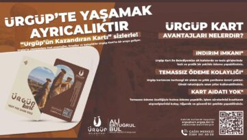 Ürgüp’te Yaşamı Kolaylaştıracak Yeni Dönem: “Ürgüp Kart” Kullanıma Sunuldu