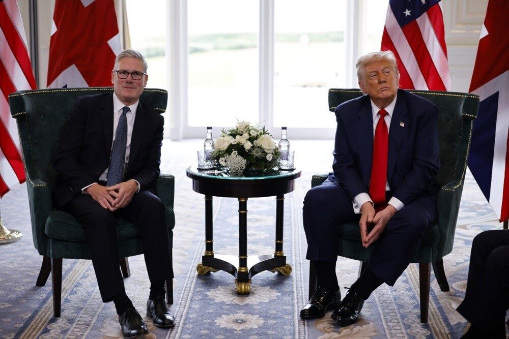 ABD Başkanı Trump, İngiltere Başbakanı Starmer ile görüştü
