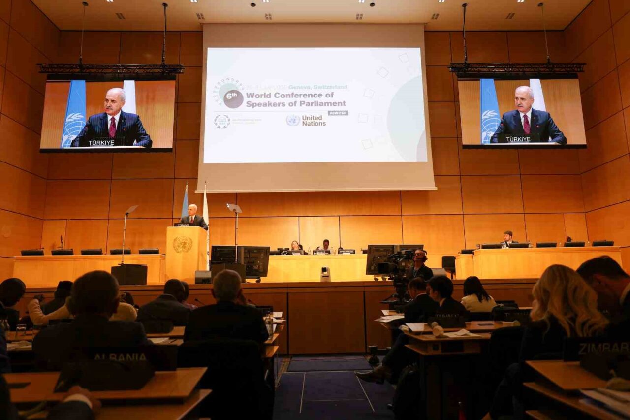 TBMM Başkanı Kurtulmuş: “Filistin’de yaşananlar, tüm insanlığı ilgilendiren evrensel bir adalet meselesidir”