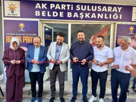 AK Parti Sulusaray Belde Başkanlığı Açıldı