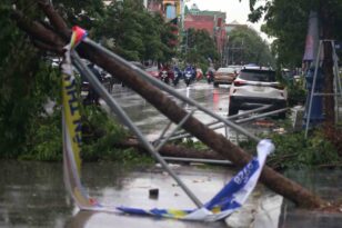 Vietnam’ı vuran Kajiki Tayfunu’nda 3 kişi hayatını kaybetti