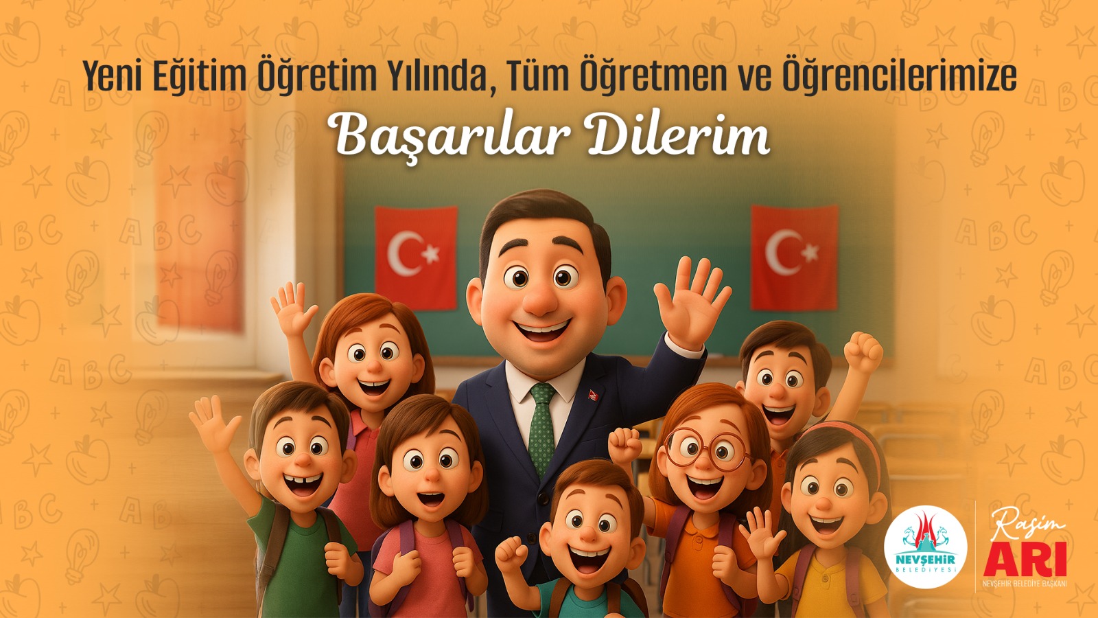 Belediye Başkanımız Rasim Arı’dan Yeni Eğitim-Öğretim Yılı Mesajı