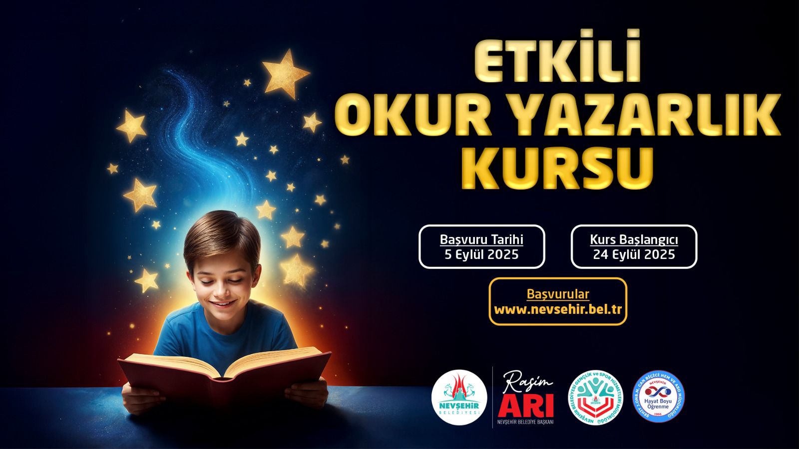 KAPEM’de 7 Farklı Kurs İçin Kayıtlar Başladı