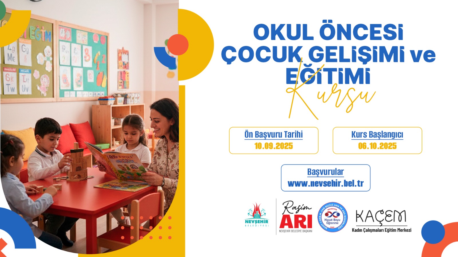 KAÇEM Bünyesinde 4 Farklı Kurs Açılacak