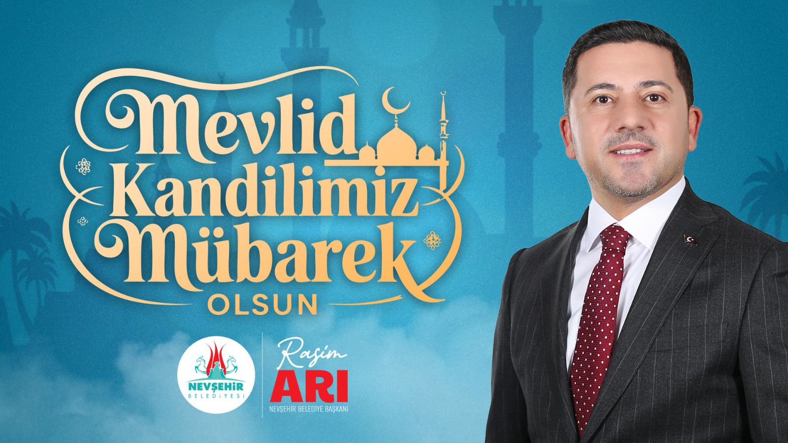 Belediye Başkanımız Rasim Arı’dan Mevlid Kandili Mesajı