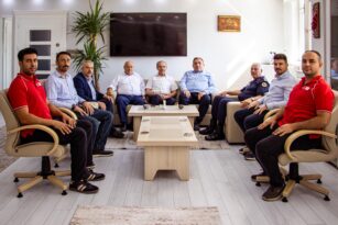 Kızılay Nevşehir’den İl Jandarma Komutanı J.Alb. Mehmet Çelik’e Hayırlı Olsun Ziyareti !
