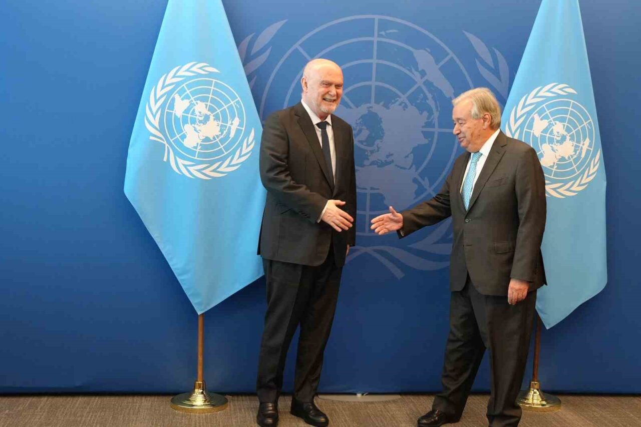Guterres’ten Sinirlioğlu’na sıcak karşılama: “Evine hoş geldin”
