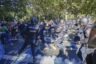İspanya’daki bisiklet yarışının final etabı İsrail karşıtı protesto nedeniyle iptal edildi