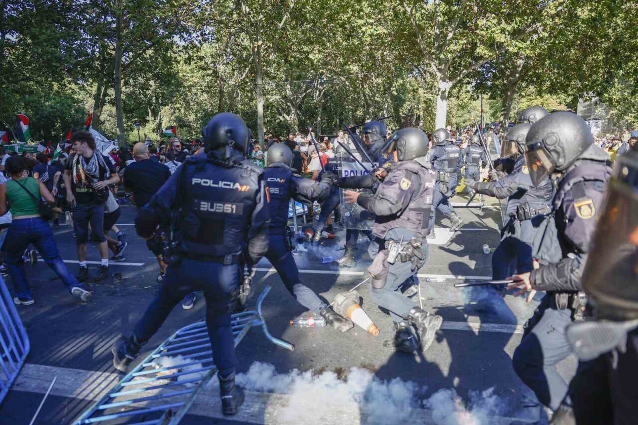 İspanya’daki bisiklet yarışının final etabı İsrail karşıtı protesto nedeniyle iptal edildi