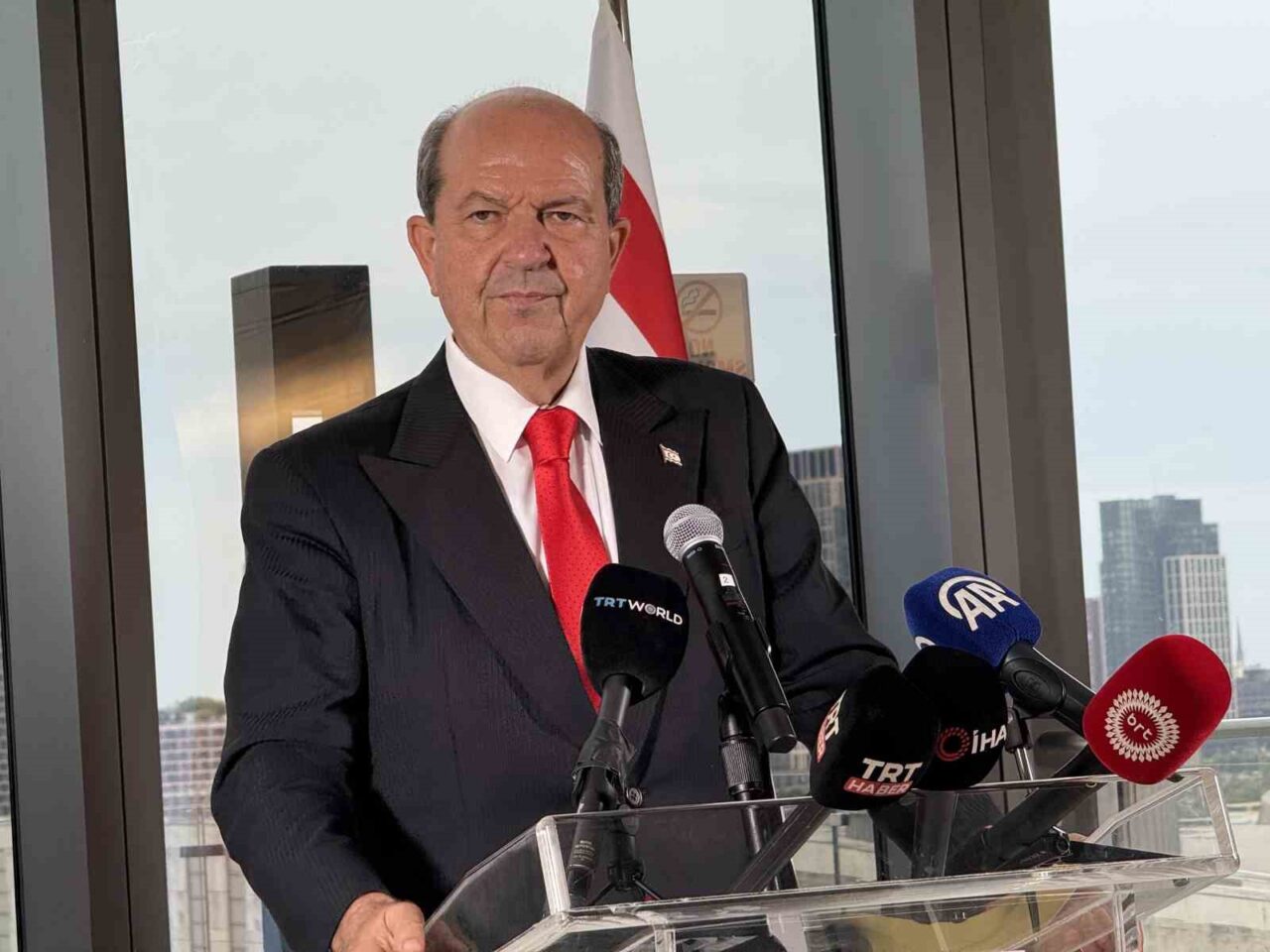 KKTC Cumhurbaşkanı Tatar: “Rum tarafı barış istediğini söylüyor ama sürekli silahlanıyor”