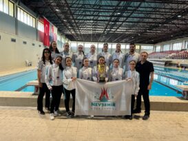 Nevşehir Belediyesi U16 Kadın Sutopu Takımı Cumhuriyet Kupası’nda 3. Oldu