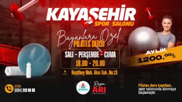Nevşehir’de Kadınlara Özel Pilates Dersleri Başlıyor