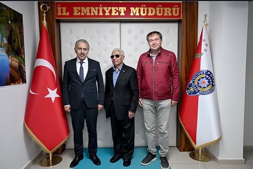 Nevşehir İl Emniyet Müdürü Serkan Karaman’a Ziyaret 🚔💙