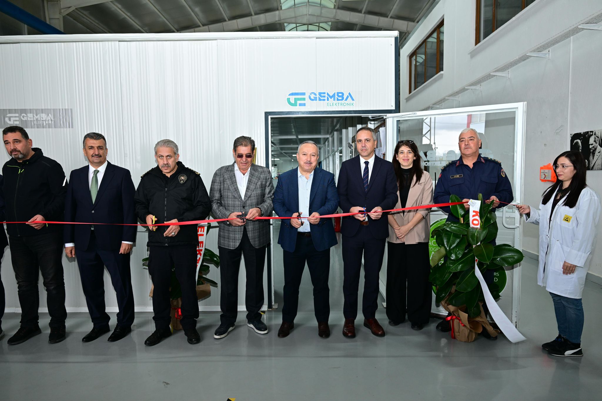 NEVŞEHİRİN İLK ELEKTRONİK KART ÜRETİM FABRİKASI AÇILDI