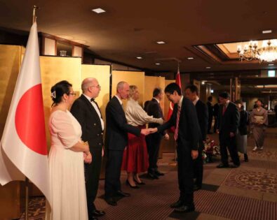Japonya’da 29 Ekim Cumhuriyet Bayramı resepsiyonu