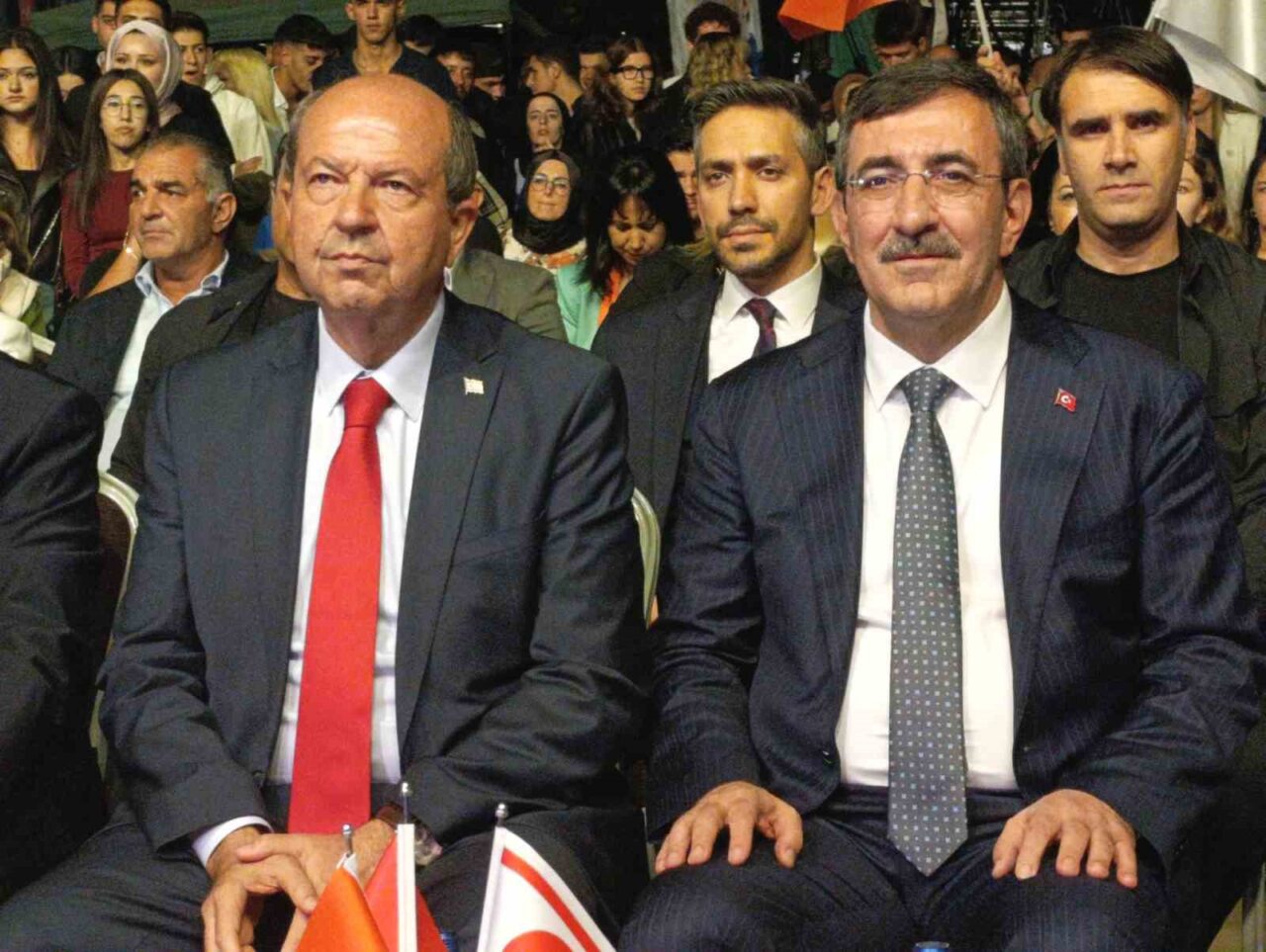 KKTC Başbakanı Üstel: “Bu topraklarda dalgalanan bayrakta TMT’nin ruhu ve Türkiye’nin desteği vardır”
