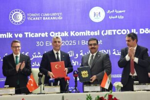 Türkiye ile Irak arasında “JETCO 2. Dönem Protokolü ve Fuarcılık Alanında İşbirliği Mutabakatı Zaptı” imzalandı