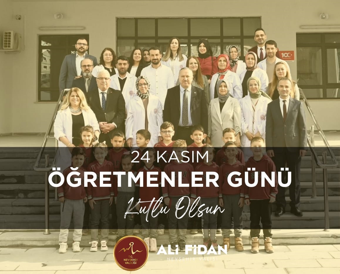 Valimiz Sayın @ValiFidan’ın 24 Kasım Öğretmenler Günü Mesajı