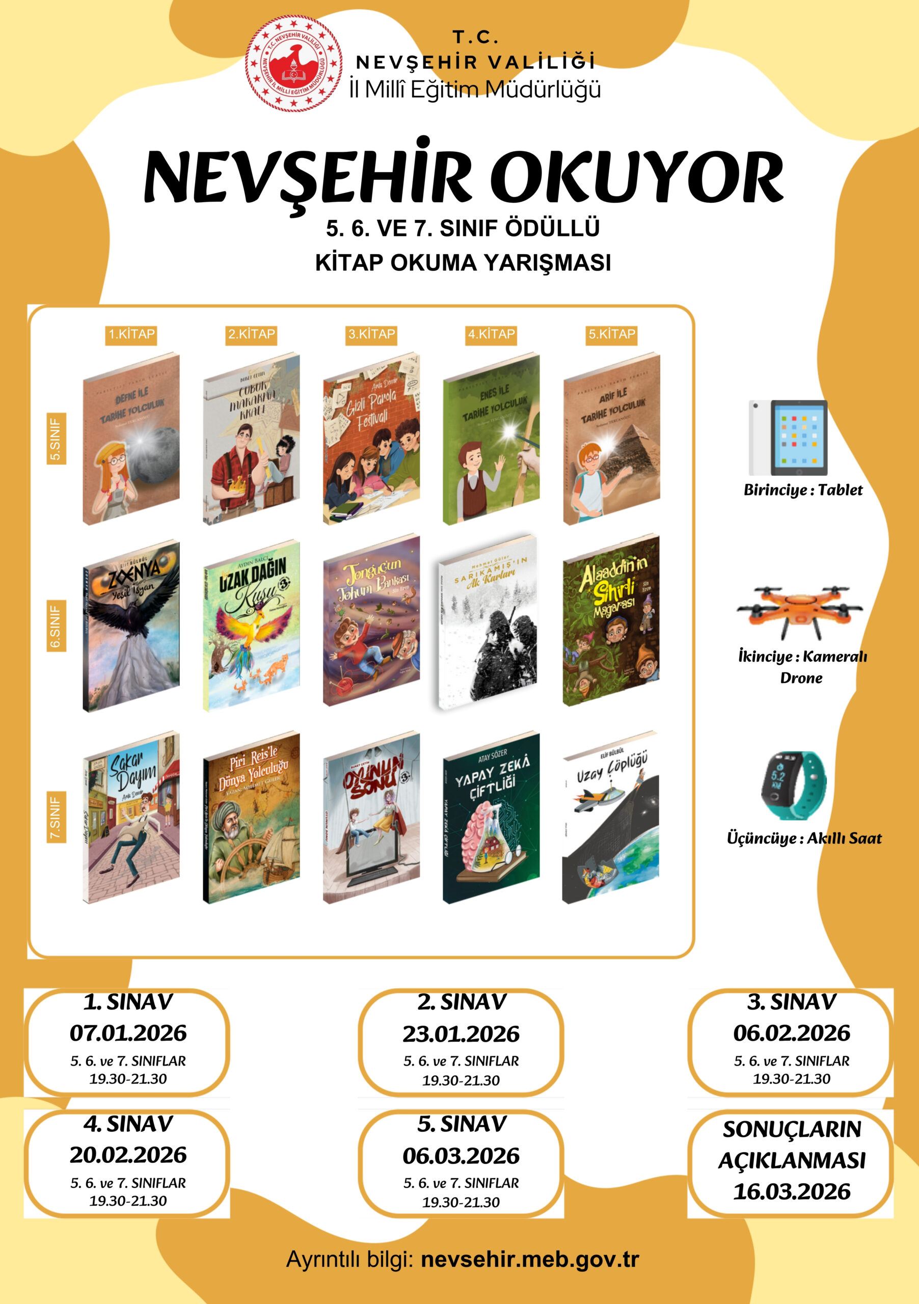 “Nevşehir Okuyor” Projesi Başlıyor