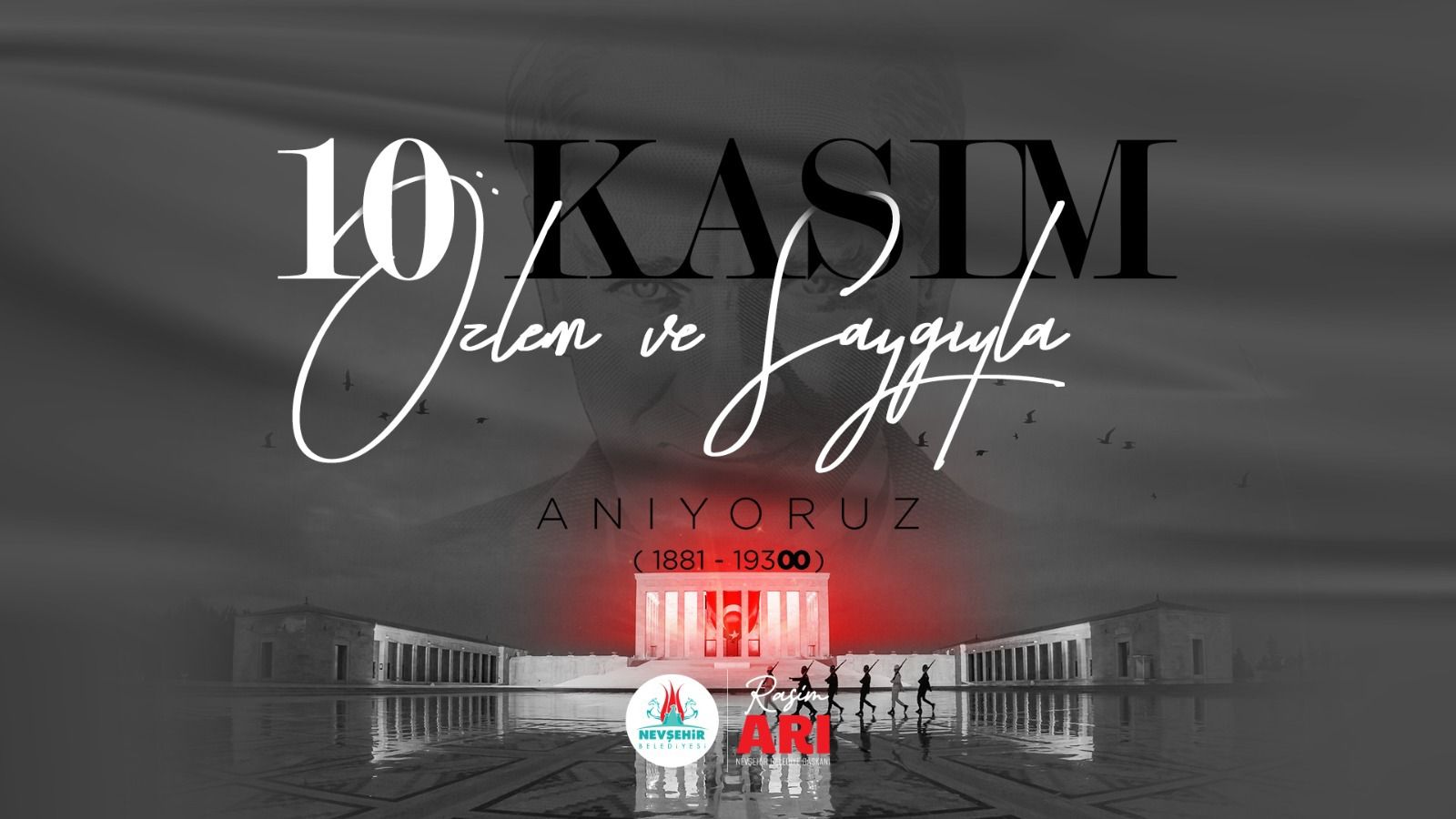 Belediye Başkanımız Rasim Arı’nın 10 Kasım Mesajı