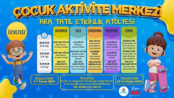 Nevşehir Belediyesi’nden Çocuklara Özel Ara Tatil Etkinlikleri