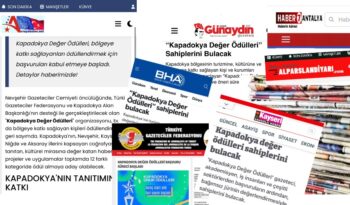 “Kapadokya Değer Ödülleri” ulusal çapta ses getiriyor