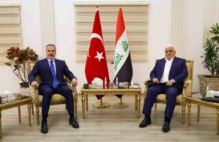 Bakan Fidan, Haşdi Şabi Komisyonu Başkanı Feyyad ile görüştü