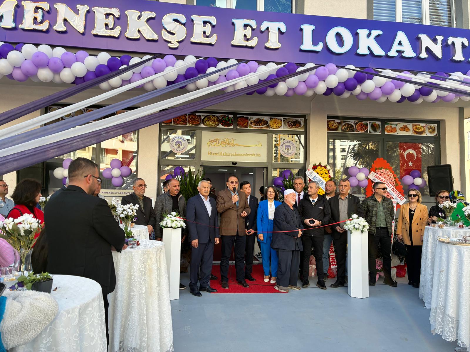 Menekşe Et Lokantası Büyük Bir İlgi ve Dualarla Açıldı!