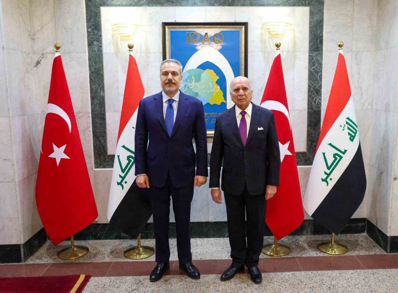 Dışişleri Bakanı Fidan, Iraklı mevkidaşı Hüseyin ile görüştü