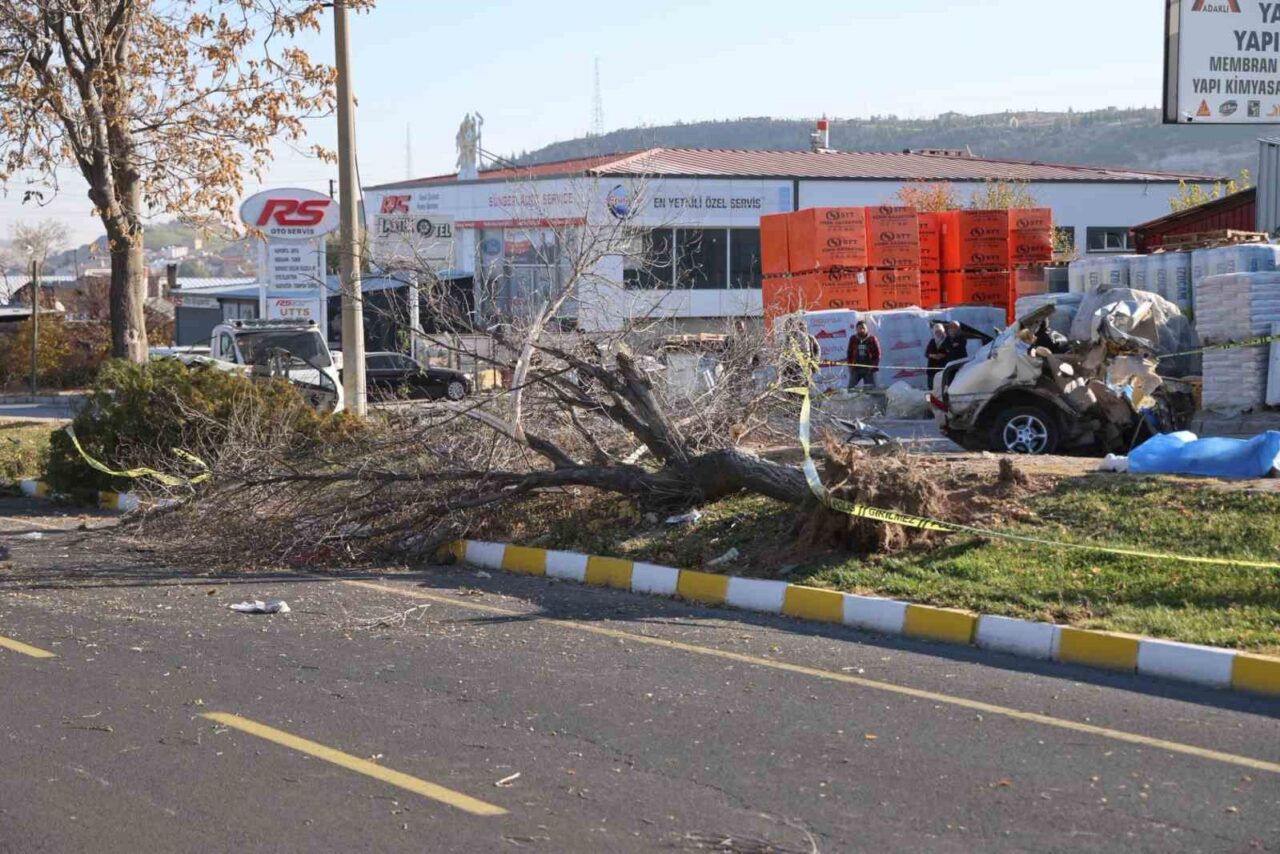 İkiye bölünen otomobil, genç arkadaşlara mezar oldu