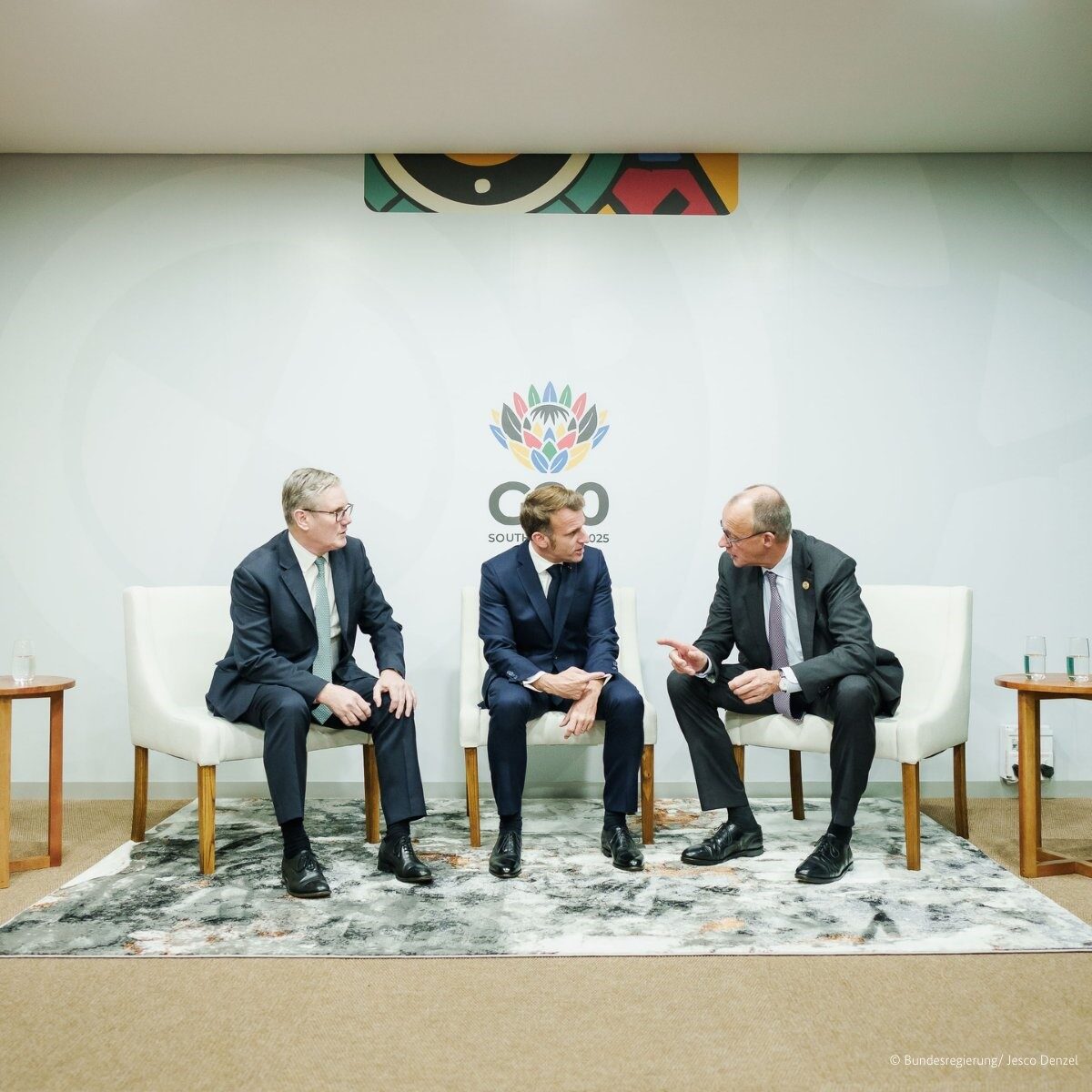 Macron, Merz ve Starmer, G20’de ABD’nin Ukrayna planını görüştü