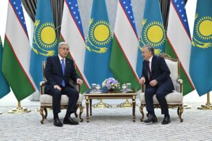 Özbekistan’dan Kazakistan Cumhurbaşkanı Tokayev’e “Yüksek Dereceli Dostluk” Nişanı