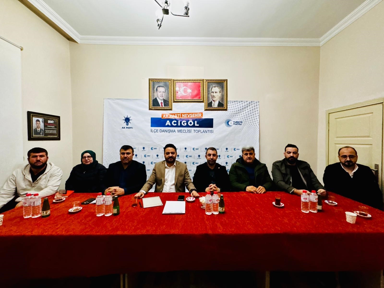 Acıgöl İlçe Danışma Meclisi Toplantısı Gerçekleştirildi