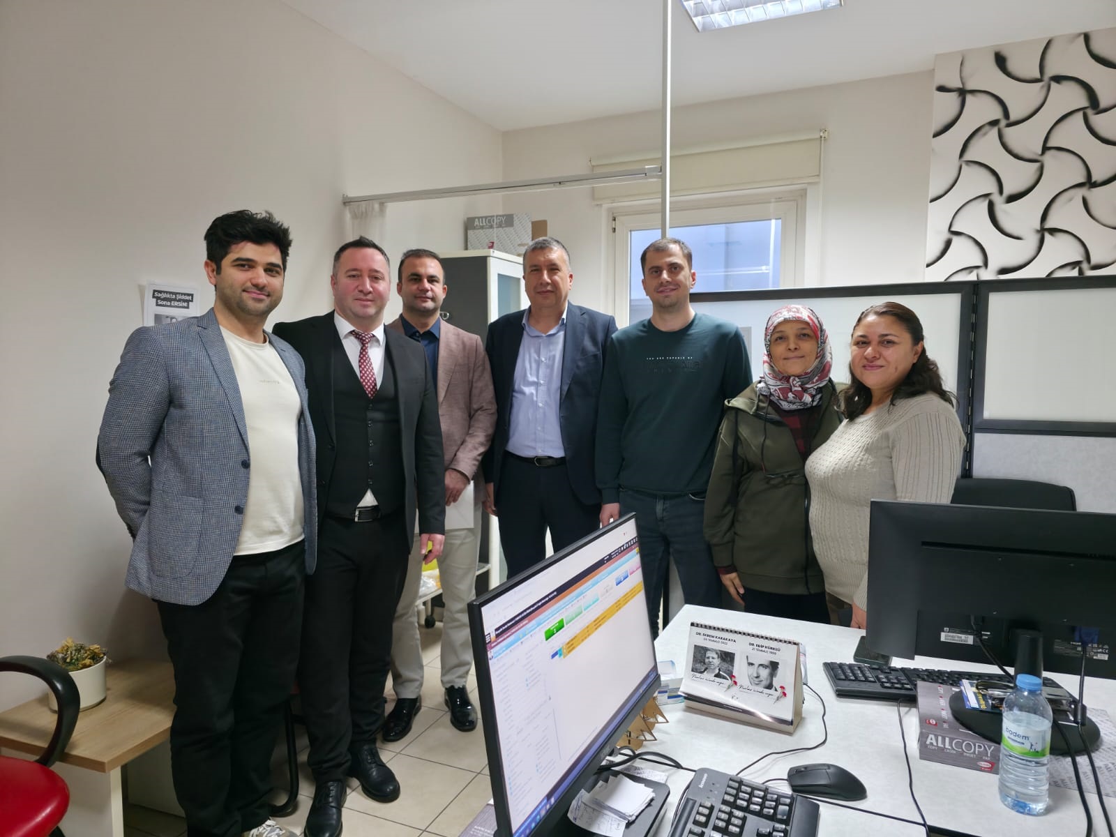 Nevşehir İl Sağlık Müdürü Tartar’dan Hastane Ziyaretleri ve Teşekkür Belgesi Takdimi