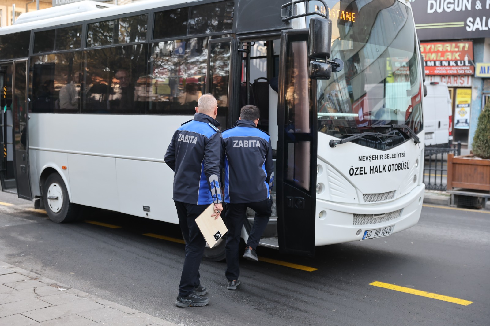 Nevşehir’de Halk Otobüslerine Yönelik Denetimler Sürüyor