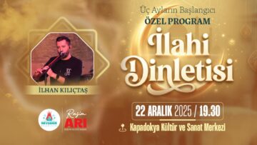 Nevşehir Belediyesi’nden Üç Aylar İçin Özel Program