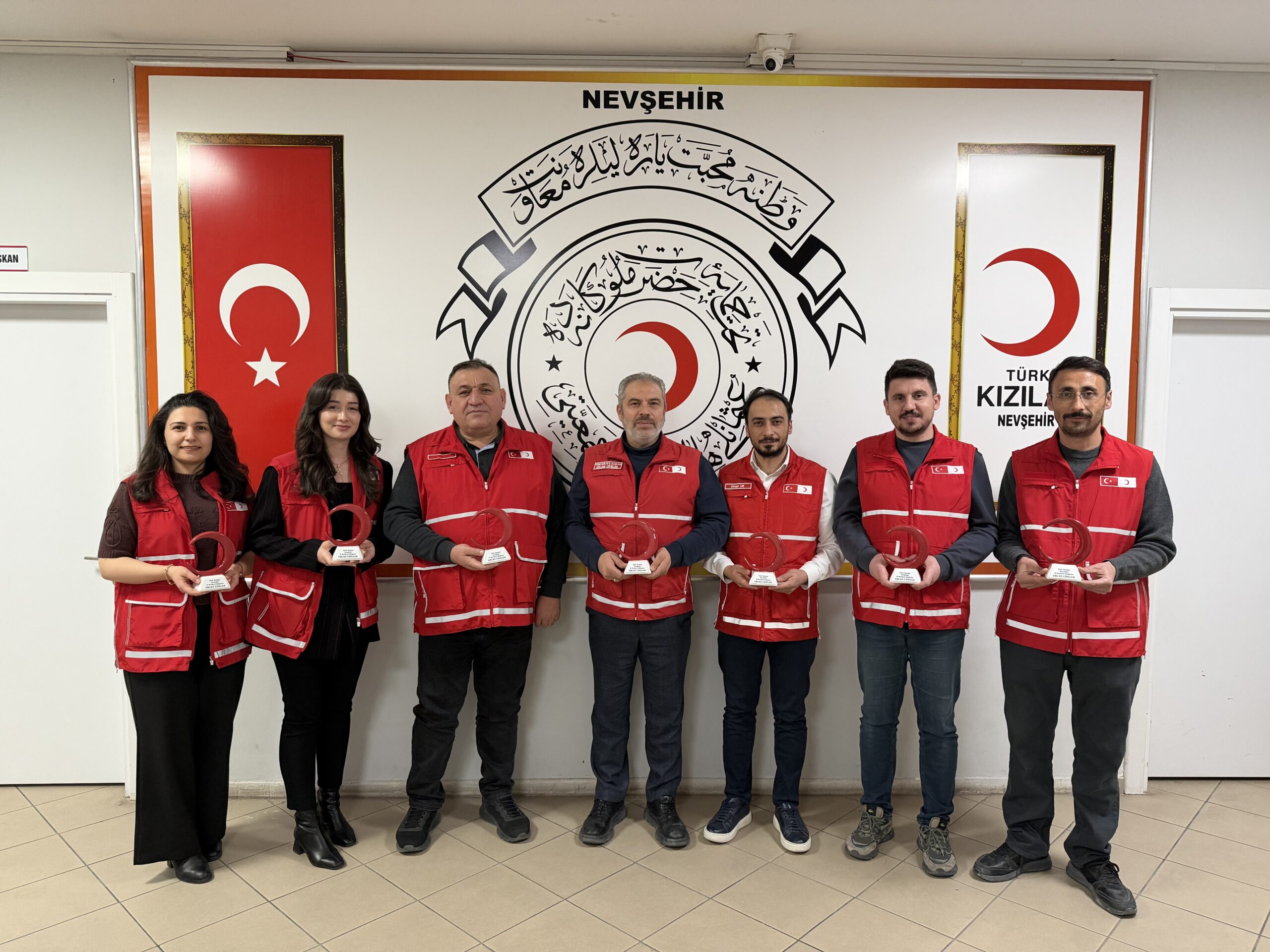 Kızılay 2025 ‘de Nevşehir’de 17.093 Kişiye Nakdi ve Ayni Yardım dağıttı.