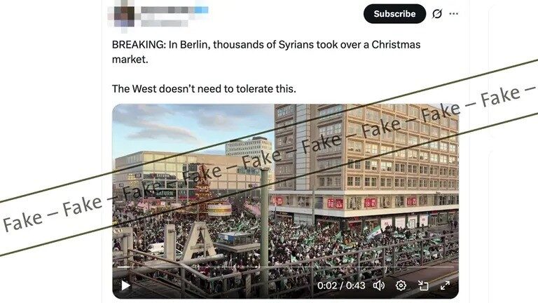 Almanya’da müslümanlara yönelik öfke için dezenformasyon yapıldığı ortaya çıktı