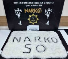 Aracın stepnesinde 7 kilo uyuşturucu çıktı