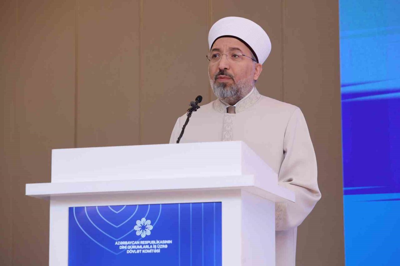 Diyanet İşleri Başkanı Arpaguş: “Müslüman, tüm insanların hak ve özgürlüklerini mukaddes bilir”