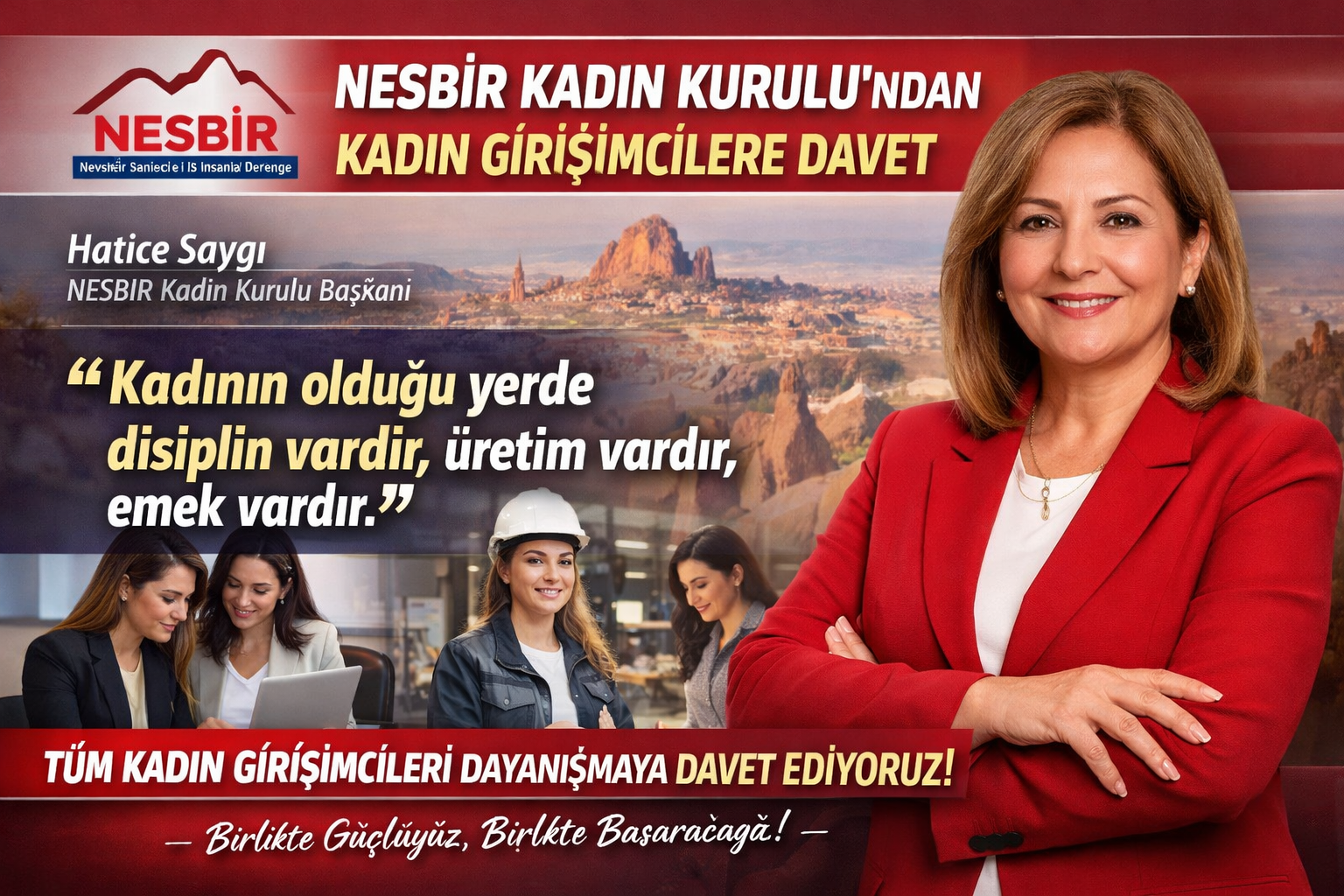 NESBİR KADIN KURULU’NDAN KADIN GİRİŞİMCİLERE DAVET