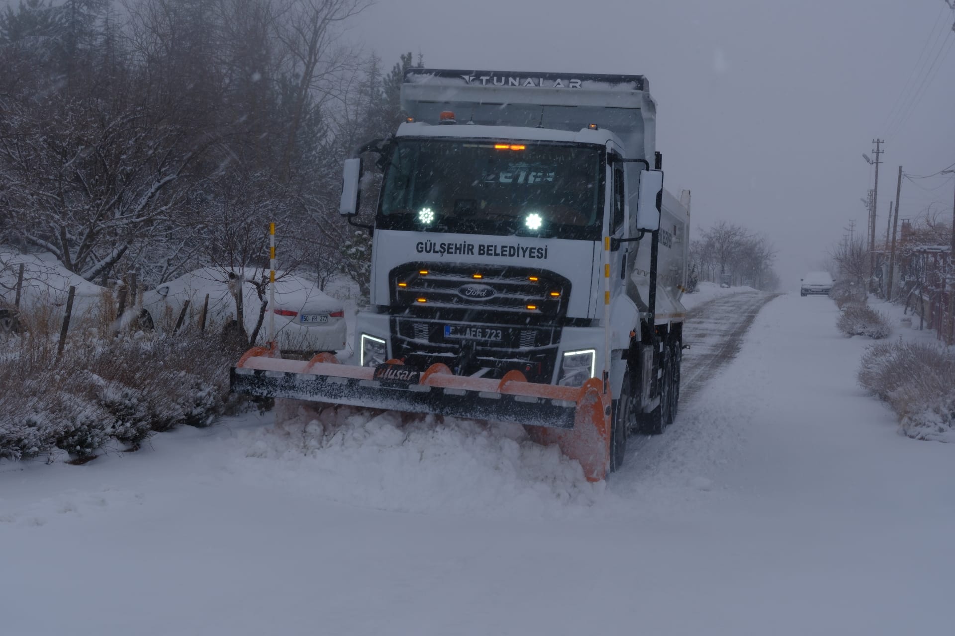 ❄️ Gülşehir’de Kar Yağışı Etkisini Sürdürüyor ❄️